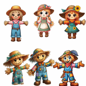 ESPANTALHO PEQUENO C/6