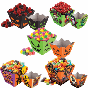 Cachepó Halloween neon