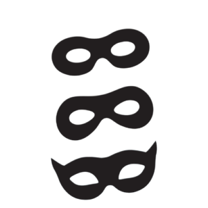 Máscara grande pacote c/10